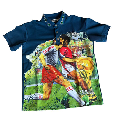 Watson World Cup Rugby Polo Champions Mens Medium NWT