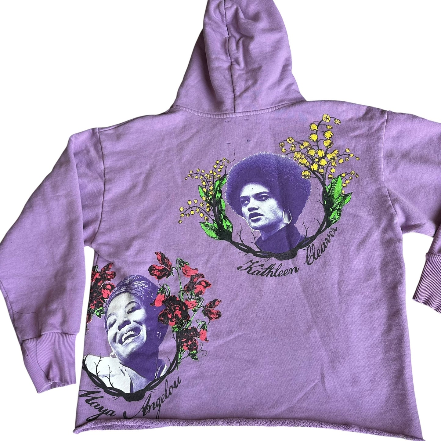 Barriers PBW Powerful Black Women Hoodie Mens Medium