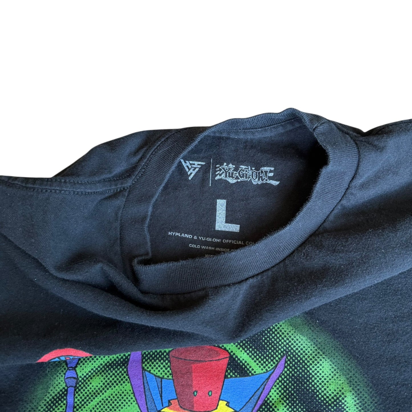 YuGiOh Time Wizard Hypland Anime Tee Shirt Mens Large