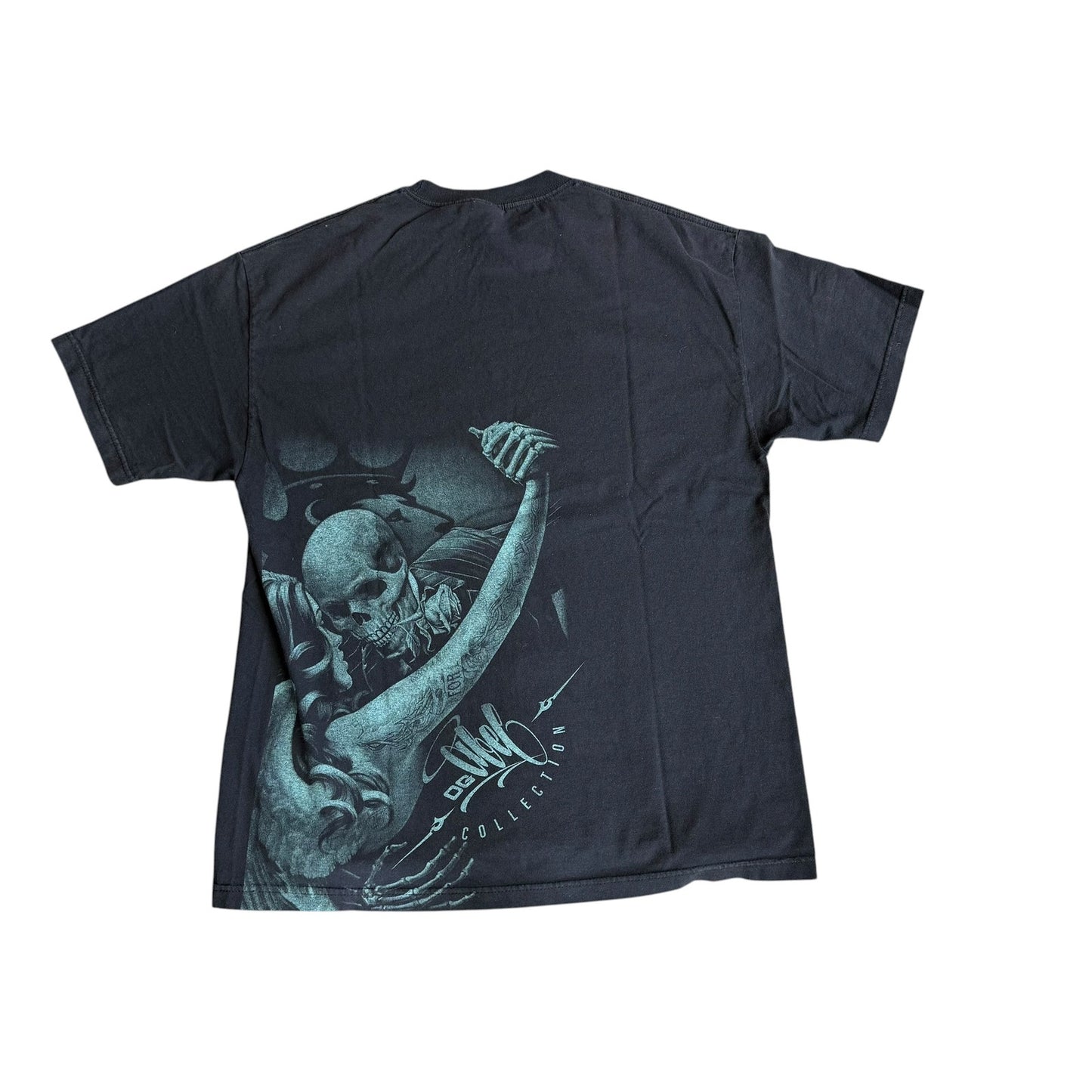 The Tango Skeleton Angel Dance AllOverPrint Shirt Mens XL