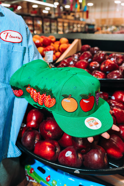 "Carmen Miranda" Fitted Hat in Green 💚