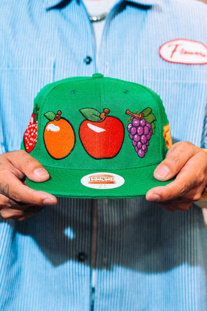 "Carmen Miranda" Fitted Hat in Green 💚
