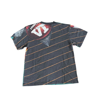 Budweiser Bud Bowl VI Aop Tee Shirt Mens Medium