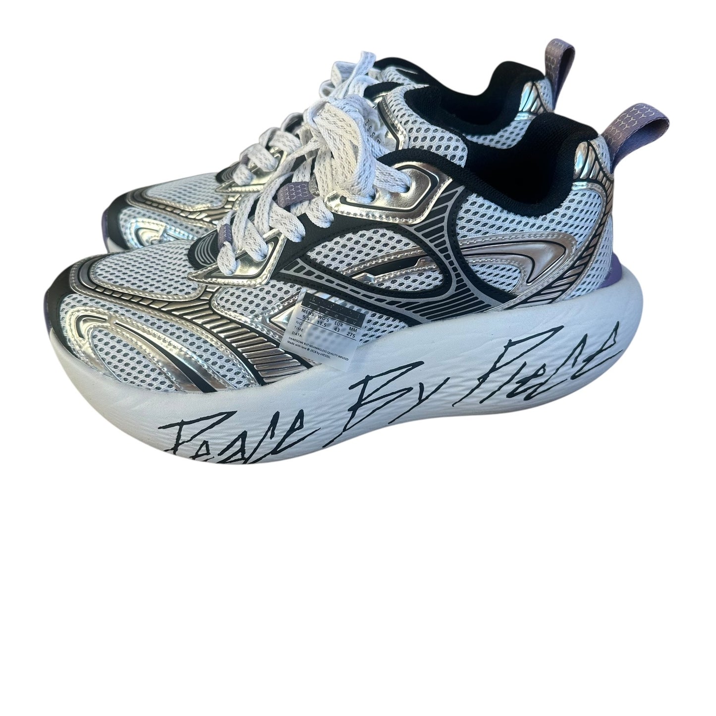 xVESSEL Yohji Yamamoto Peace by Piece Shoes Road Walker Mens 9.5