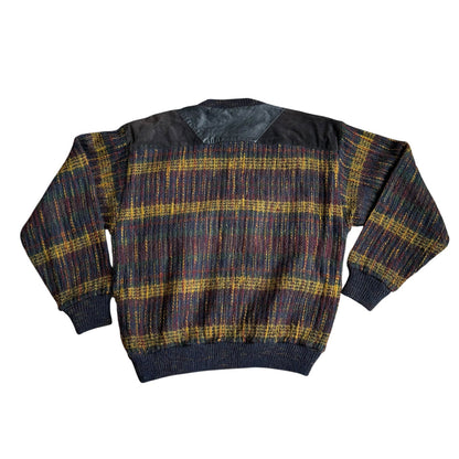 Vintage Saxony Crewneck Sweater 90s Mens XL