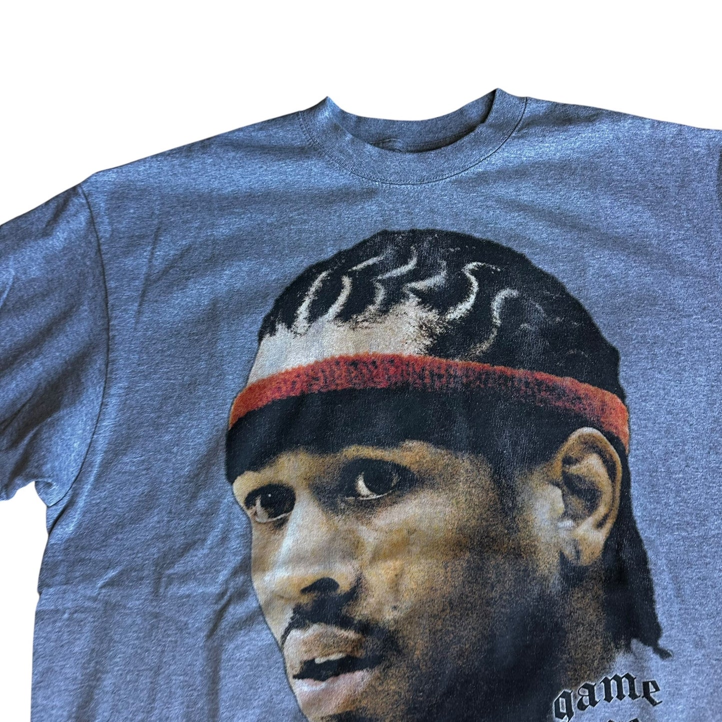 Allen Iverson GameChangers Basketball Big Face Tee Shirt Mens 2XL