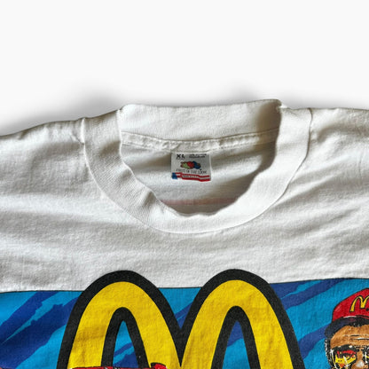 Vintage 1992 Mcdonalds Racing Ed MCculloch Tee Shirt Mens XL