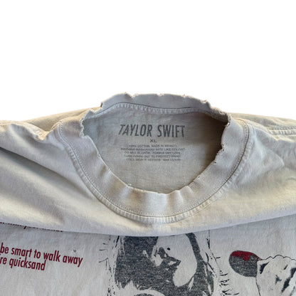 Taylor Swift RED Taylor's Version Album T-Shirt Mens XL
