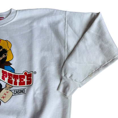 Vintage Whiskey Pete's Casino Crewneck Sweater Mens XL