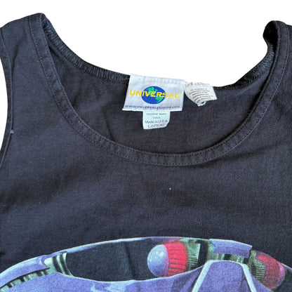 Vintage Terminator T2 3D Universal Studios Tank Top Mens Large