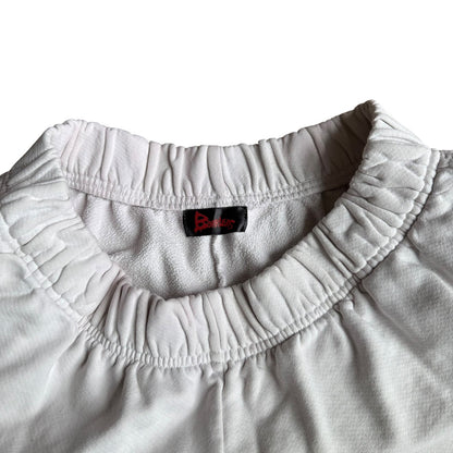 Barriers White Athletic Shorts Mens Large