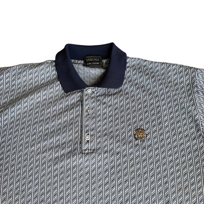 Vintage Versace Jeans Couture Polo Shirt Mens Large
