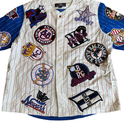 Vintage Negro Leagues Baseball Jersey Jeff Hamilton Mens 4XL