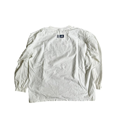 Adidas Athletic Dept Phys Ed LongSleeve White Shirt Mens 2XL
