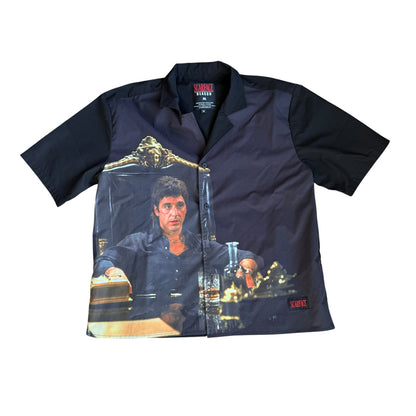 Scarface x Reason Button Up Mens Medium