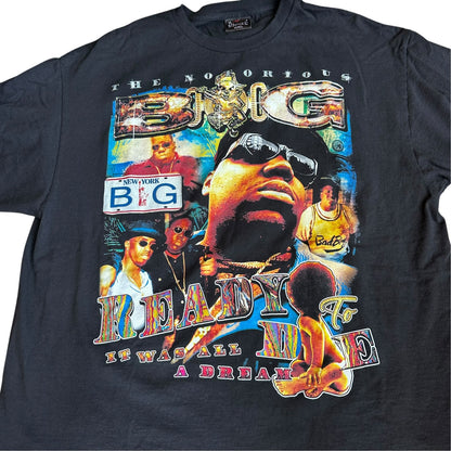 Dbruze x Notorious BIG Biggie Smalls Rap Tee Mens 2XL