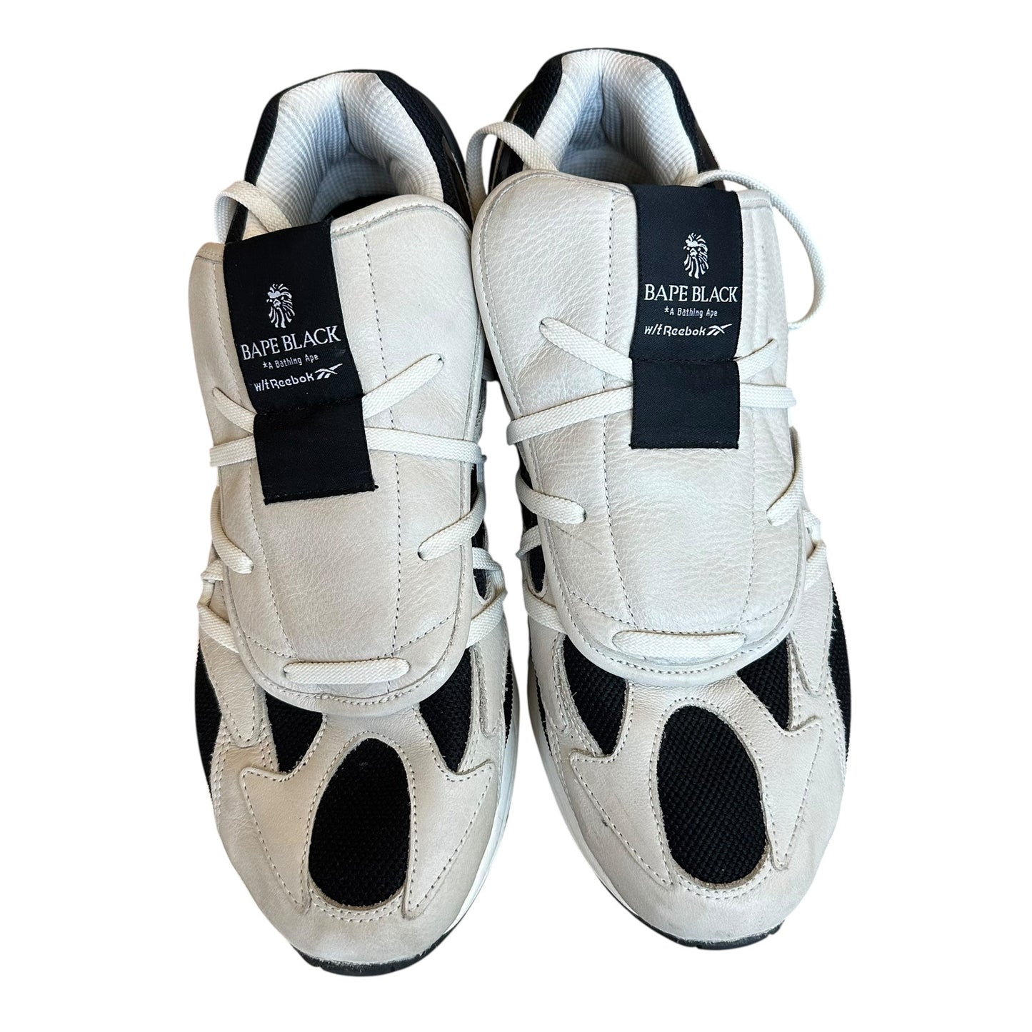 Bape Black x Reebok Aztrek 96 Cream Mens 11