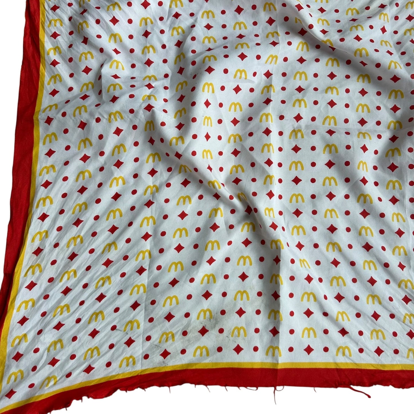 Vintage Mcdonald's Bandana AllOver Print