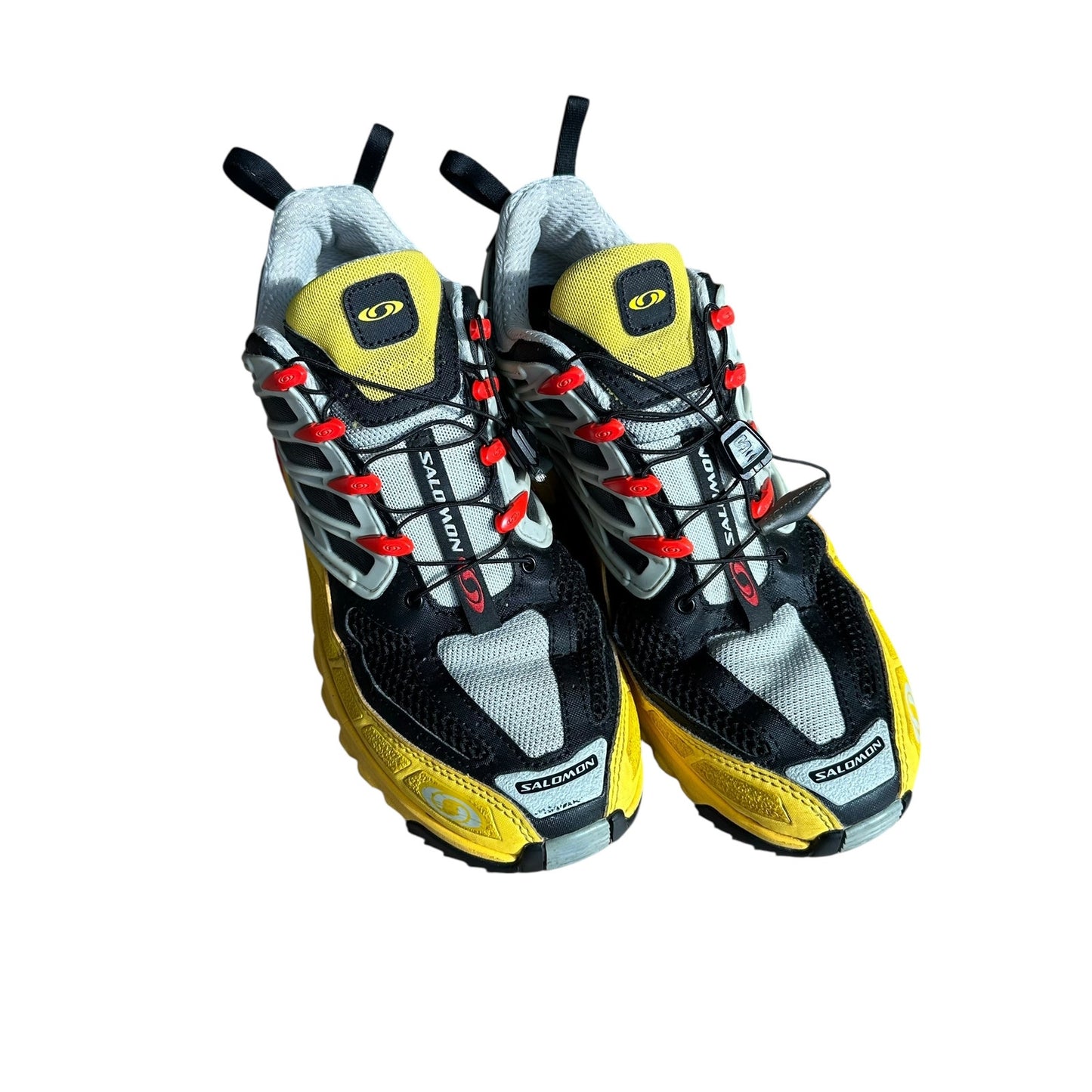 Salomon ACS Pro Yellow Red Sneakers Shoes Mens 9