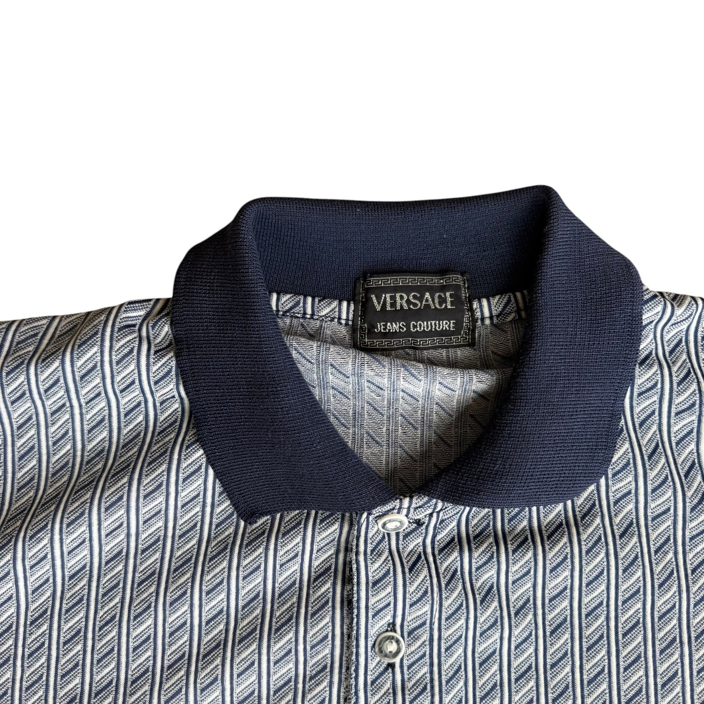 Vintage Versace Jeans Couture Polo Shirt Mens Large