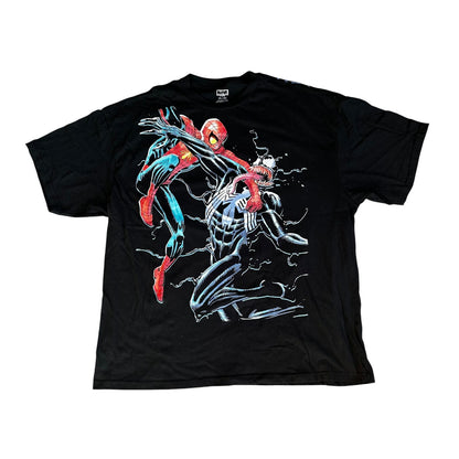 Marvel Spiderman Venom Tee Shirt Mens 3XL Black