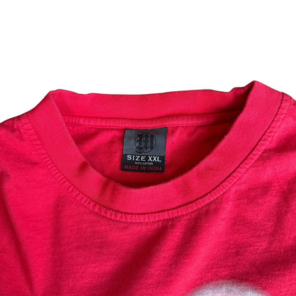 Makaveli Branded 2pac Vintage y2k Red Tee Shirt Mens 2XL