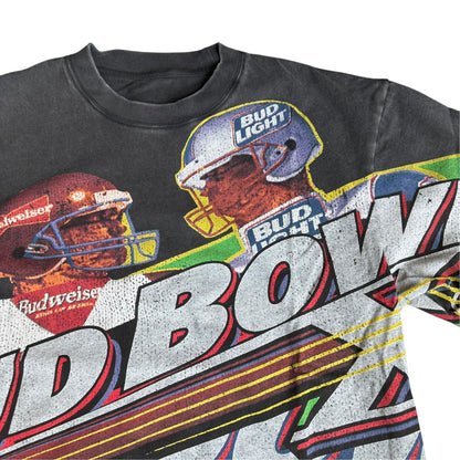 Copied - Budweiser Bud Bowl VI Aop Tee Shirt Mens Medium
