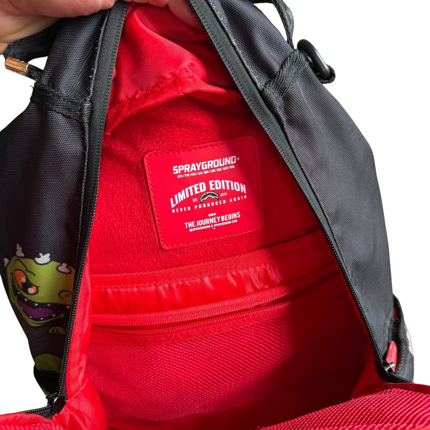 Sprayground Nickelodeon Money Stacks Limited Edition Backpack