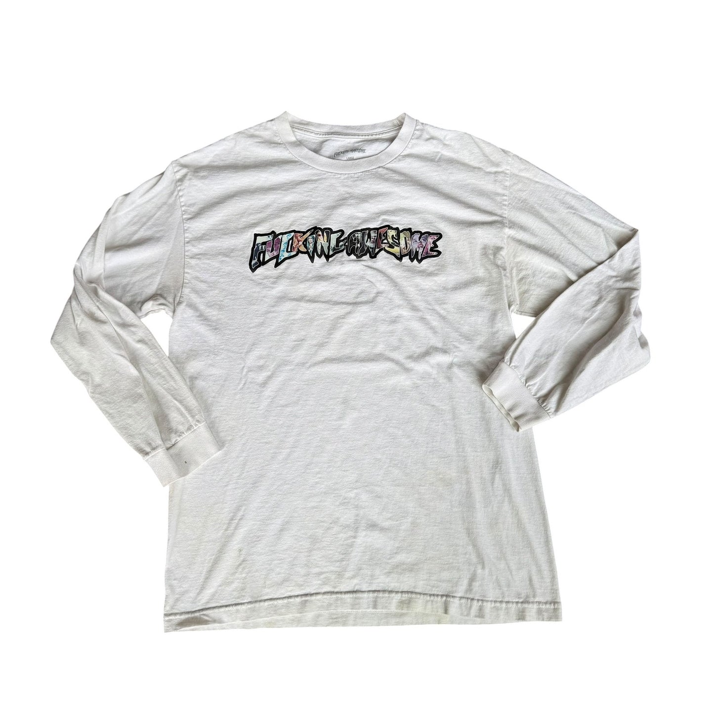 FuckingAwesome Long Sleeve T-Shirt Logo Tee Mens Large