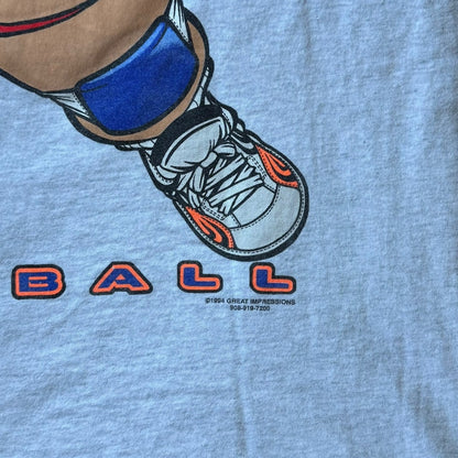 Vintage Sumo Basketball Double Sided 1994 Tee Shirt Mens XL