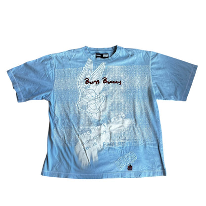 Vintage y2k Lot29 Bugs Bunny Baggy Blue Tee Shirt Mens 2XL